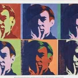 Andy Warhol Poster A Set of 6 Self Portraits - Neogalateca