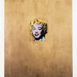 Andy Warhol Poster Gold Marylin Monroe - Neogalateca